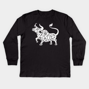 Chinese New Year – Year of the Ox Kids Long Sleeve T-Shirt